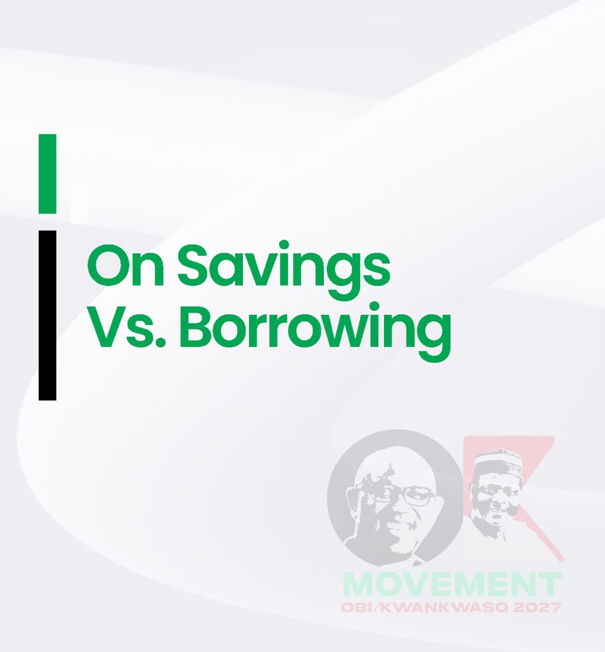 Saving